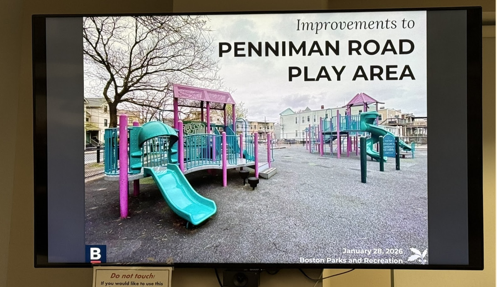 City introduces renovation ideas to Penniman Road Play Area at second community meeting